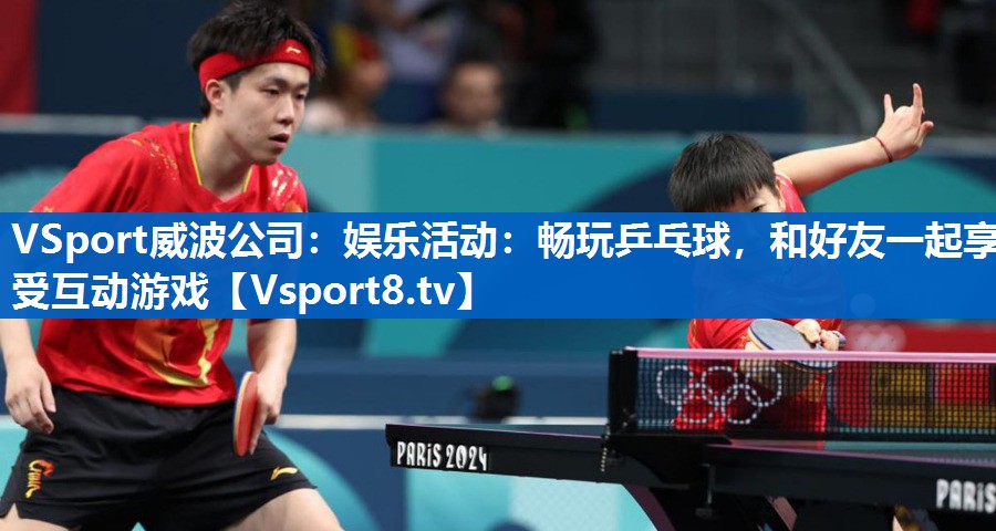 VSport威波公司：娱乐活动：畅玩乒乓球，和好友一起享受互动游戏
